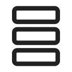 Row Triple SVG Icon